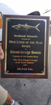 Captain Bowens Seafood Atlantic award