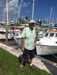 Captain Jimmy Reeves at boat dock