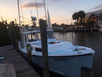 Captain Revels Kingfish Boat, The Seaweed, on a Canal, Ft. Pierce, Florida, 2017