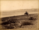 Le mer morte et les montaignes de Judée. – The Dead Sea and the hills of Judea by Félix Bonfils
