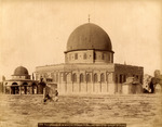 Vue générale de la mosquée d'Omar. - General view of the mosque of Omar by Félix Bonfils