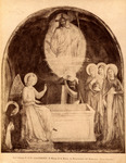 Alinari. FIRENZE - R. Museo di S. Marco. La Resurrezione del Redeniore (Beato Angelico). "No. 4299." "C.S £1.00."