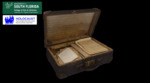Suitcase with Papers by USF Institute for Digital Exploration