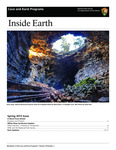 Inside Earth, Volume 16, No. 1, Spring 2013