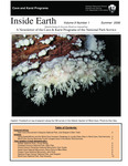 Inside Earth, Volume 9, No. 1, Summer 2006 by Rodney D. Horrocks and Cave and Karst Program (U.S.)