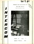 Intercom, Volume 9, No. 1, January-February 1973 by Tom Hruska