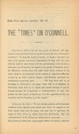 The "Times" on O'Connell by Unknown
