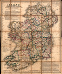 Ireland, shewing the roads, railways &c. constructed since the ordnance survey of 1839