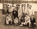Photograph, Inter-Social League Baseball Trophy, 1943 by L'Unione Italiana
