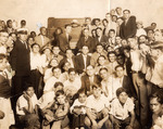 Photograph, Joe Dundee and members of the Italian Club, 1928