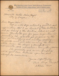 Letter, Paul Longo to Mayor Curtis Hixon, April 1945 by Paul P. Longo