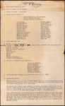 Fact Sheet, History of L'Unione Italiana Typescript, 1950 by L'Unione Italiana