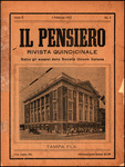 Periodical, "Il Pensiero- Rivista Quindicinale," February 1, 1922 by L'Unione Italiana