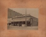 J.T. Burtch Shoes, Weissman & Co. Bakery, and dentist E. Neve by Unknown