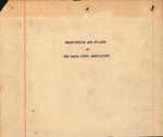 Constitution and By-Laws of The Tampa Civic Association, circa 1914 by Tampa Civic Association