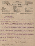 Letter, M.E. Randall to Kate Jackson, circa 1914 by M. E. Randall