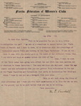 Letter, M.E. Randall to Kate Jackson, January 29, 1914 by M. E. Randall