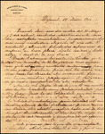 Letter, Lanza to José Ramón Avellanal, June 13, 1904