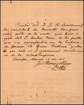Bill of Sale, William F. Kohly to José Ramón Avellanal for Diamond Drug Store, May 21, 1910
