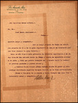 Letter, Amado Mas to José Ramón Avellanal, November 6, 1915 by Amado Mas