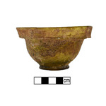 Bowl with collar by Unknown
