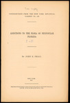 Additions to the Flora of Peninsular Florida I and II by John K. Small
