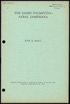 The James Palmetto - Sabal Jamesiana by John K. Small