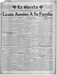 La Gaceta, October 17, 1933 by Victoriano Manteiga