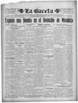 La Gaceta, October 26, 1933 by Victoriano Manteiga