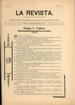 La Revista, November 15, 1903 by Rafael Martinez Ybor