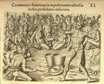 Ceremoniae à Saturioua in expeditionem adversus hostes profecturo, observatae Ceremonies observed by Saturioua before setting out on a campaign against the enemy