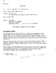 Memo, Gregory Sawka to Loris C. Asmussen, 101 Ranch application revision comments, May 1, 1998