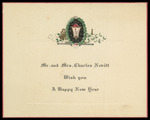 Postcard, New Year's, Mr. and Mrs. Nebitt