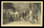 Lue Gim Gong, H.M. Day Jr., Mary Thompson Woodford, Mr. and Mrs. A.J. Smith, and Mrs. Mabel Winthorp
