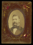 Portrait of a Man in a Decorative Frame by Unknown