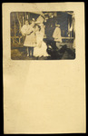 Postcard, Family at Lue Gim Gong's Farm by Unknown