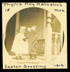 Phyllis May Marcellus at Fifteen Months Old, Easter 1914