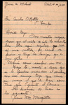 Letters, Isolina and Odalina O'Reilly to Aurelio O'Reilly April 10, 1950