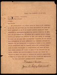 Letter, Eladio Paula and Jose A. Lopez Betancourt to Julio D. Pozo, December 12, 1917