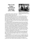 John Grady Hodges: Apalachicola anecdotist (1911-1998) by Morison Buck