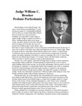 William C. Brooker, probate perfectionist by Morison Buck