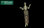 "Snake Goddess" Figure Costume Replica by USF Institute for Digital Exploration