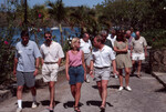 Group Goes on Land Excursion Near Anegada Reef Hotel in Anegada, British Virgin Islands