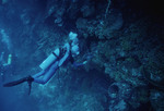 Nancy Ogden SCUBA Diving 12 Meters Deep in Roatán, Honduras