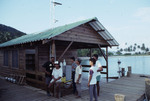 Smithsonian Tropical Research Institute (STRI) Dock at Cochino Pequeño in Cayos Cochinos, Honduras, A