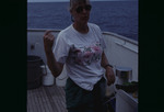 Nancy Ogden Aboard Research Vessel (R/V) Urraca in Cayos Cochinos, Honduras