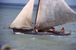 Two Men Maneuver Small Boat Called Sanbia in Belize, A by John C. Ogden and Nancy B. Ogden