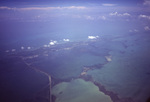 Aerial View of Overseas Highway and Key Largo, Florida by John C. Ogden