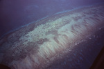 Aerial View of Barrier Reef Near Twin Cays, Belize, A by John C. Ogden