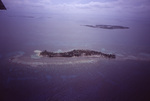 Aerial View of South Water Caye, Belize, B by John C. Ogden